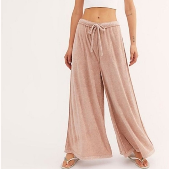 Free People Pants - NWT Free People Make it Maxi Wide Leg Pants Large